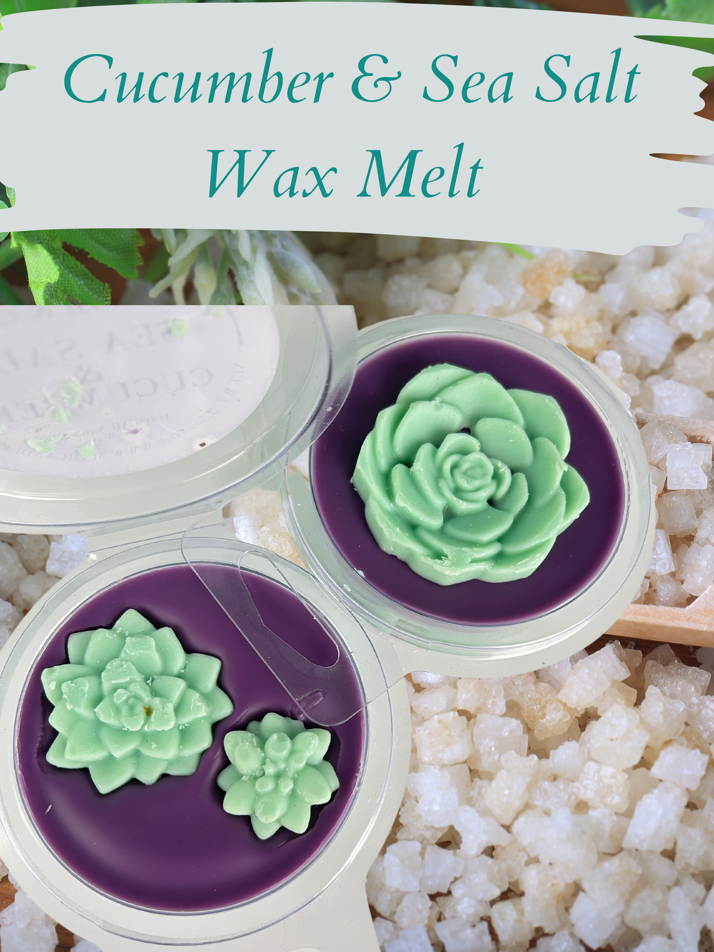 Cucumber and Sea Salt Soy Wax Melt