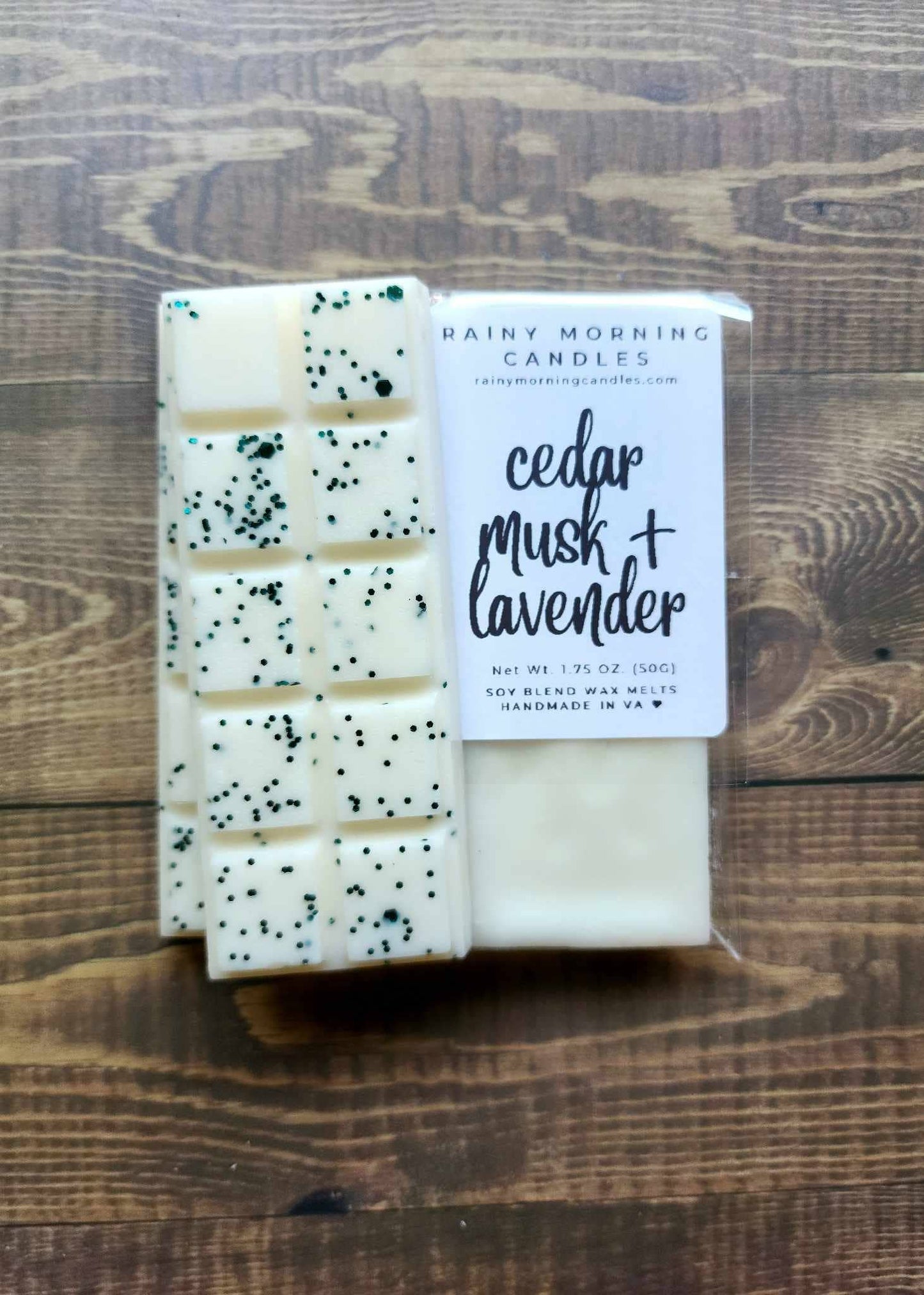 Cedar Musk + Lavender Snap Bar Wax Melts
