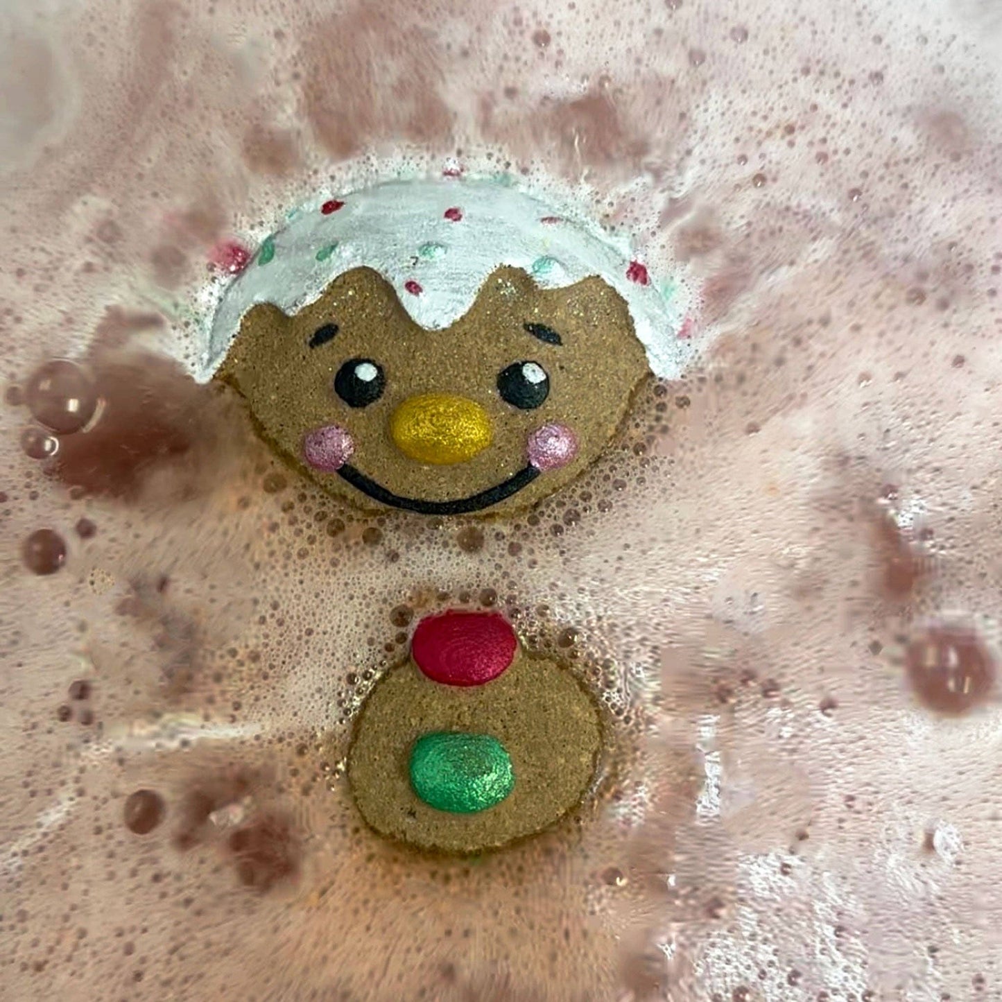 Pink Frosted Christmas - Gingerbread