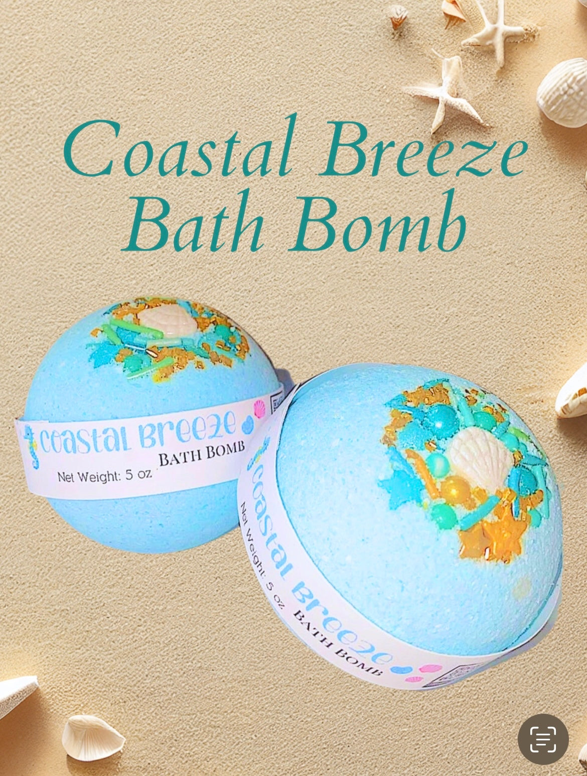 Coastal Breeze Bath Bomb