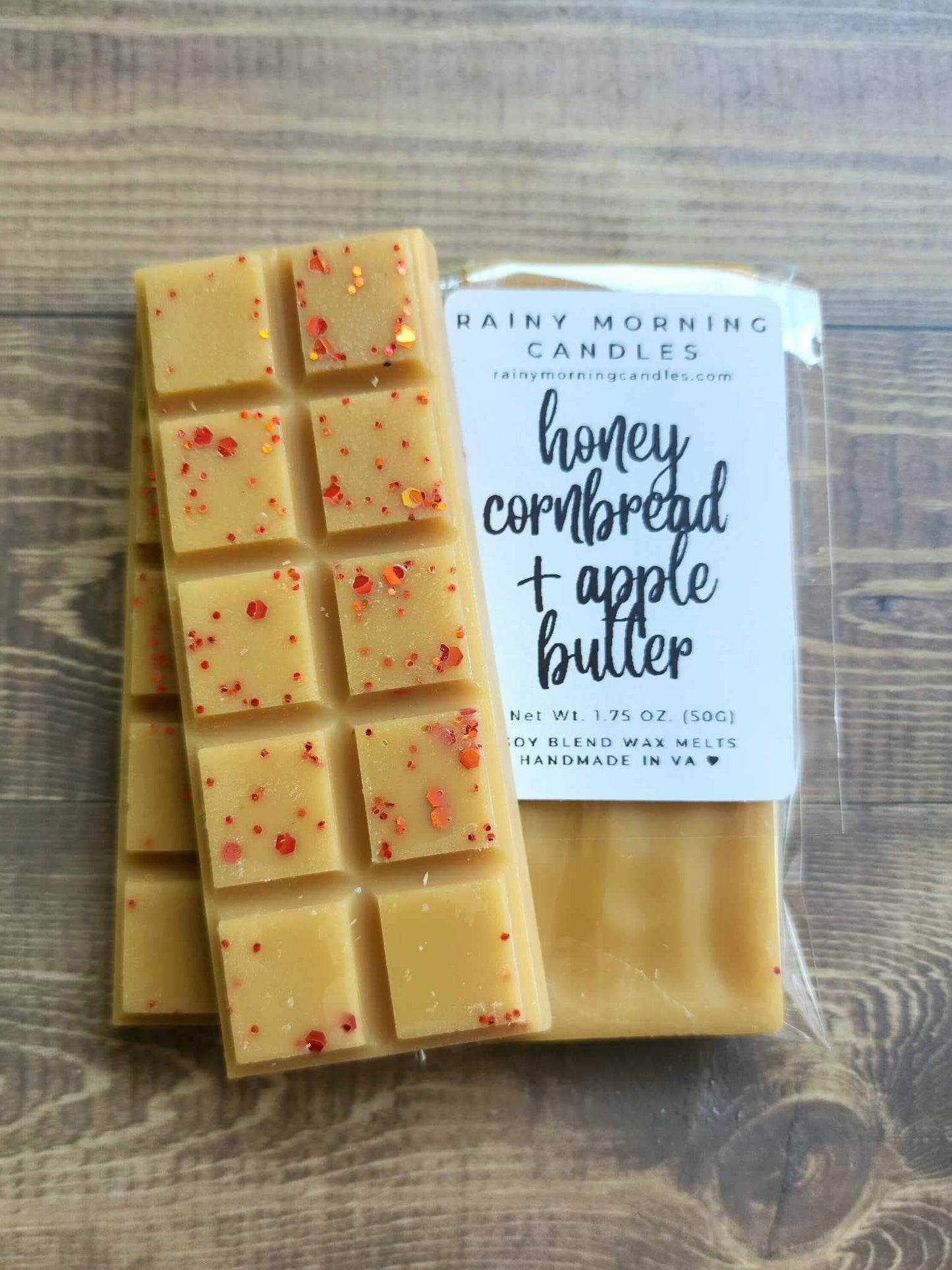 Honey Cornbread + Apple Butter Snap Bar Wax Melts