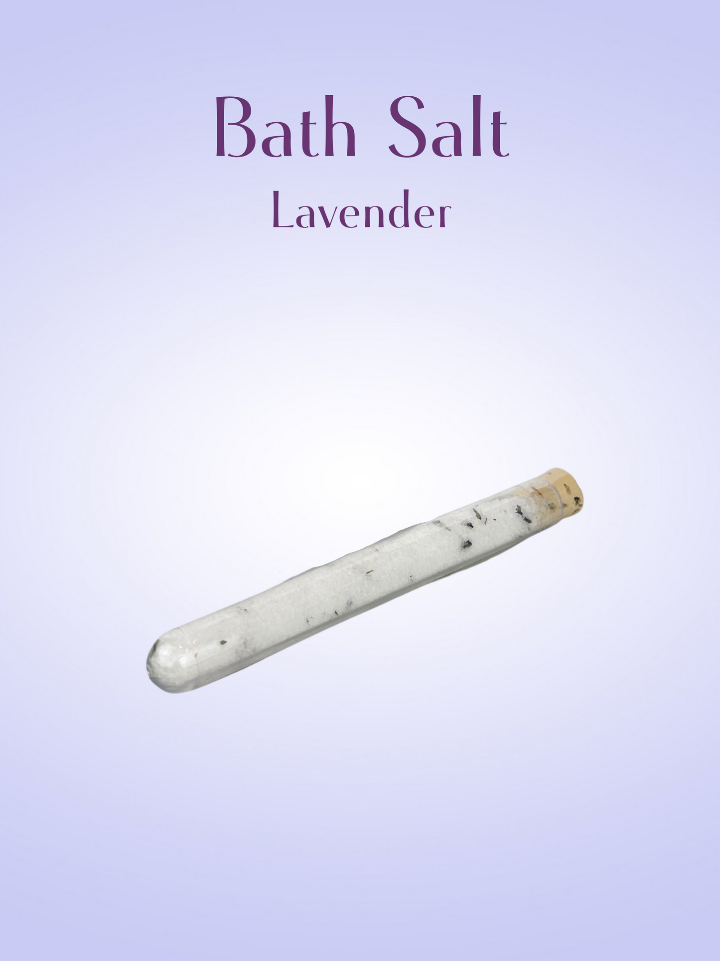 Bath Salt Tube