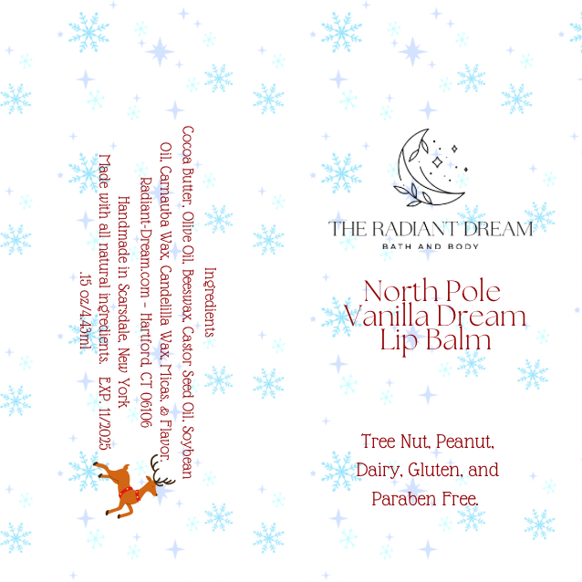 North Pole Vanilla Dream Lip Balm