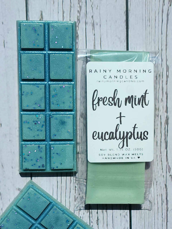 Fresh Mint & Eucalyptus Snap Bar Wax Melts
