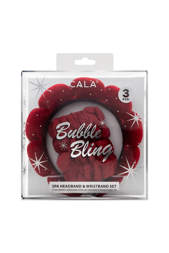 CALA 69134 Red Bubble Bling Spa Essential Set - 6 set