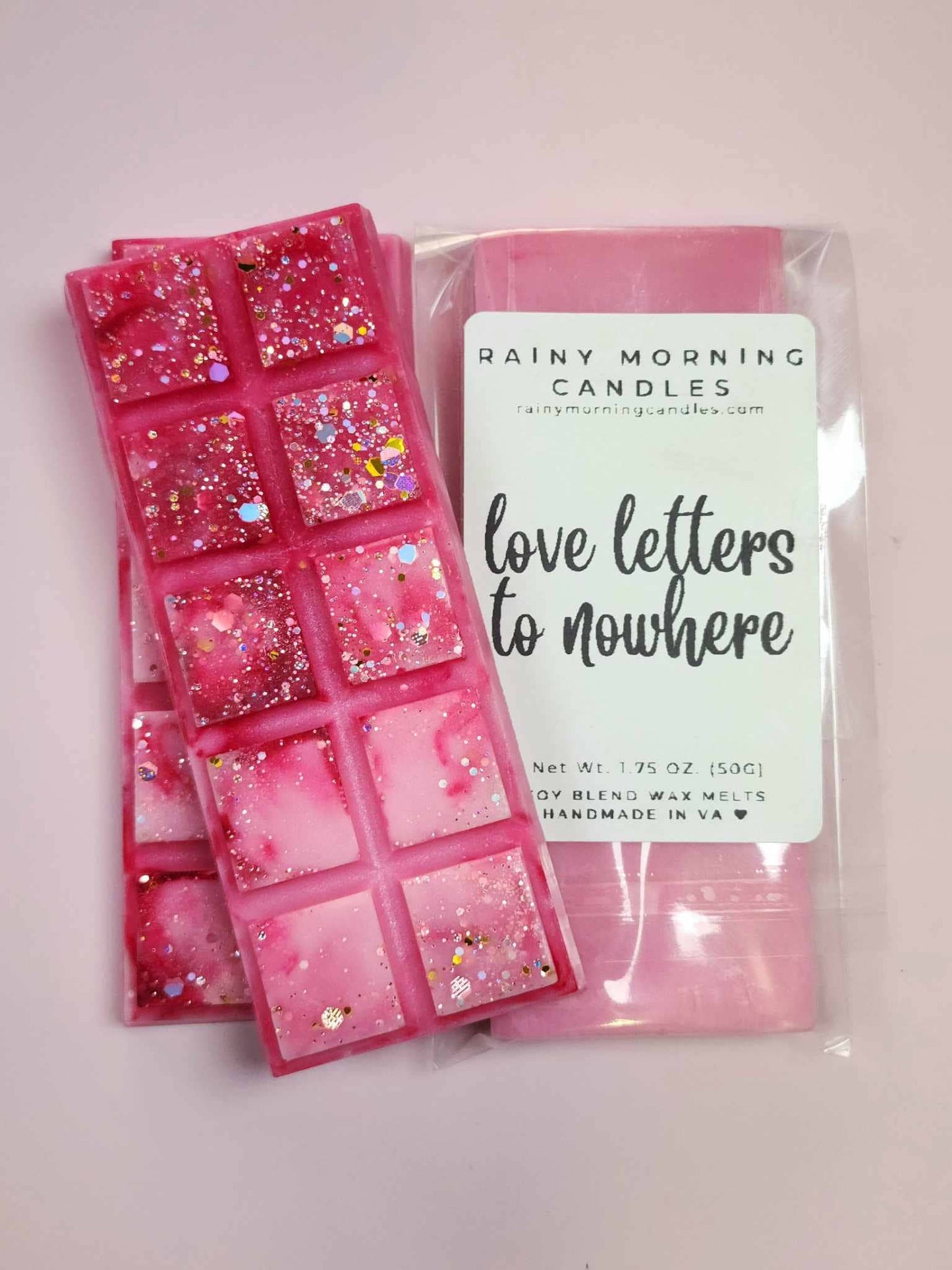 Love Letters to Nowhere | Pink Sugar | Wax Melts