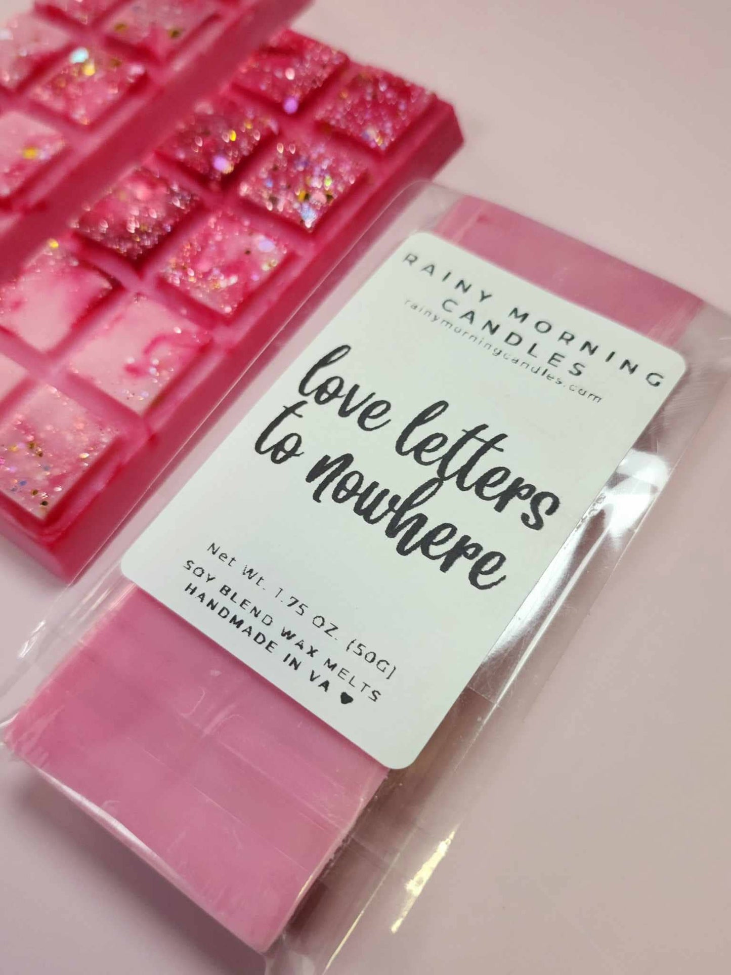 Love Letters to Nowhere | Pink Sugar | Wax Melts