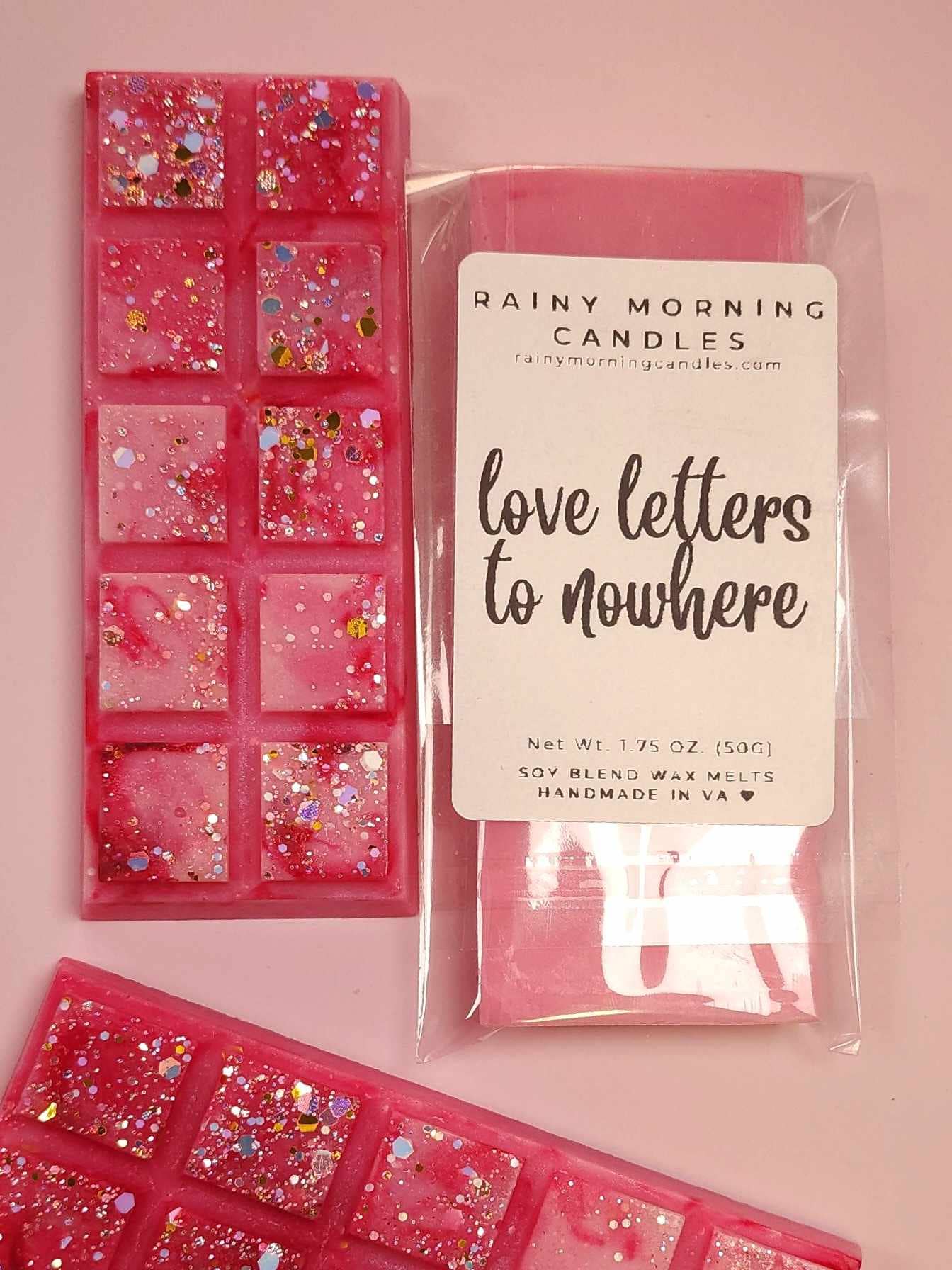 Love Letters to Nowhere | Pink Sugar | Wax Melts