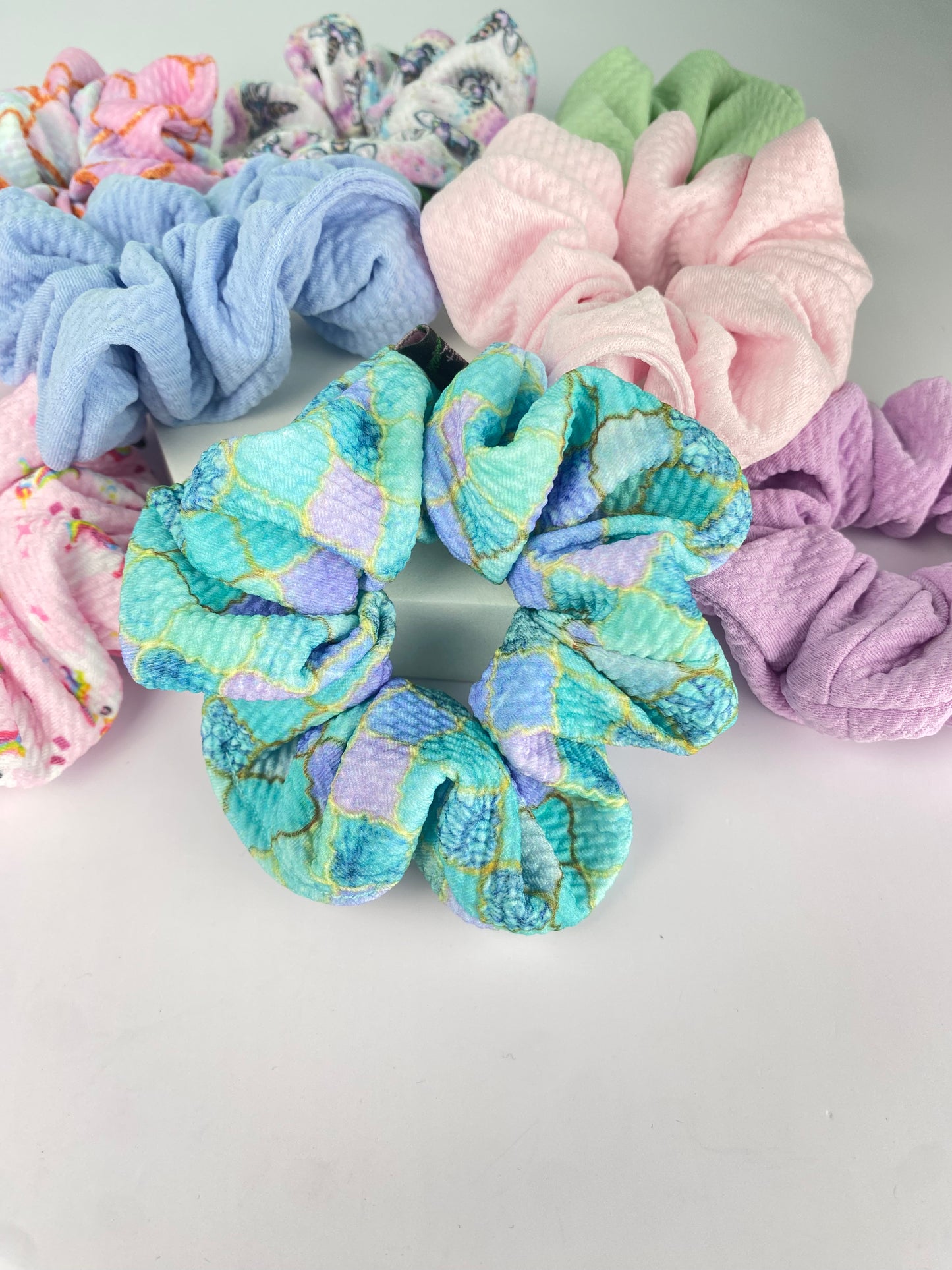 Mermaid Small Bullet Scrunchie