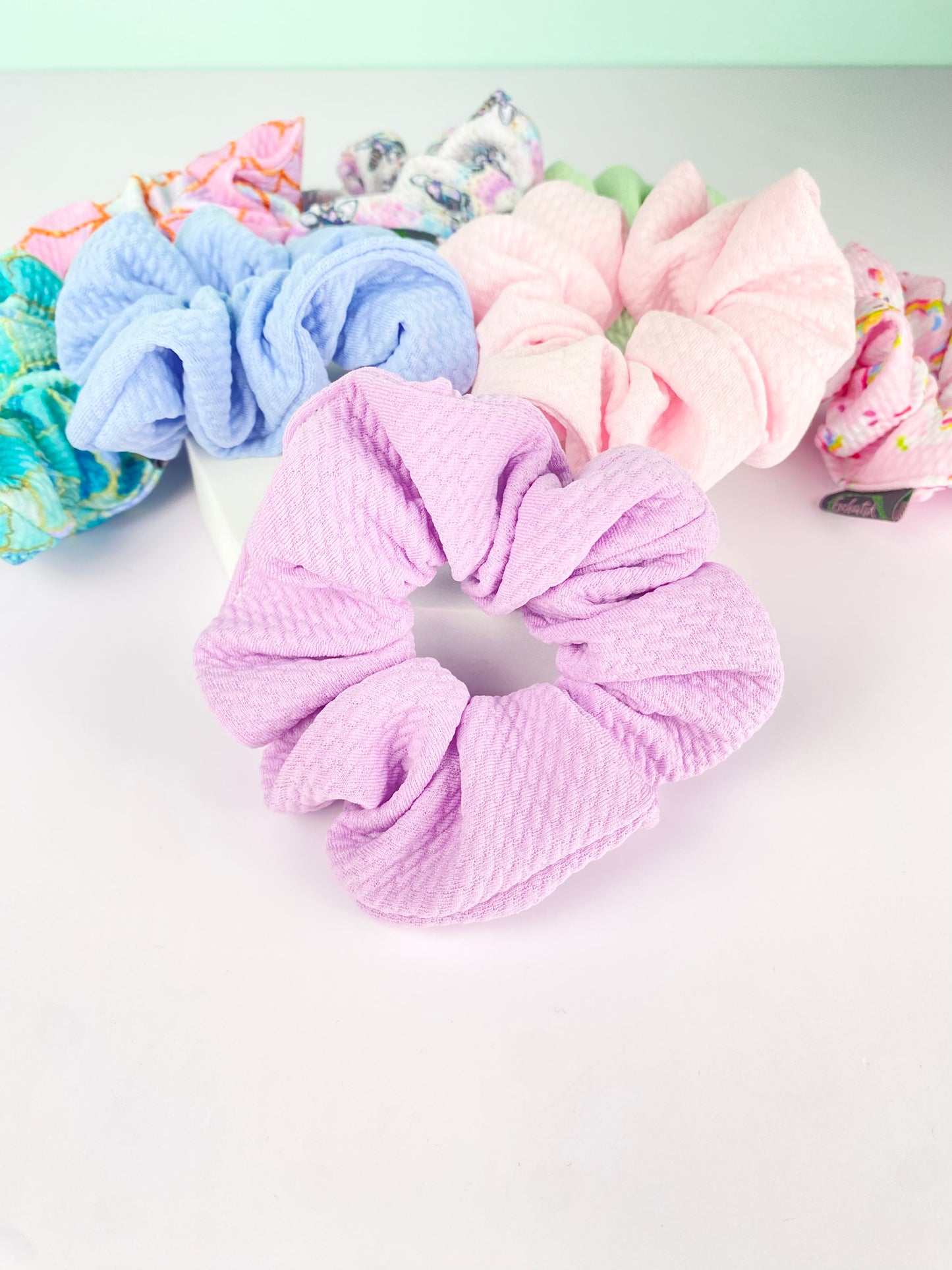 Lavender Small Bullet Scrunchie