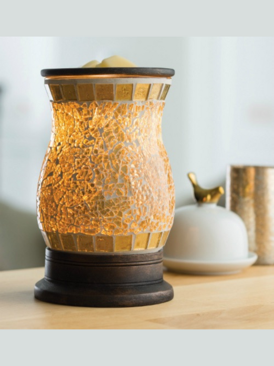 Gilded Glass Illumination Wax Melt Warmer (Electric)