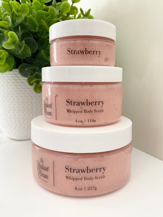 Strawberry Whipped Body Scrub