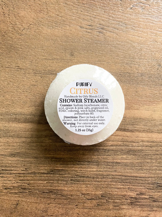 Purify Citrus Shower Steamer